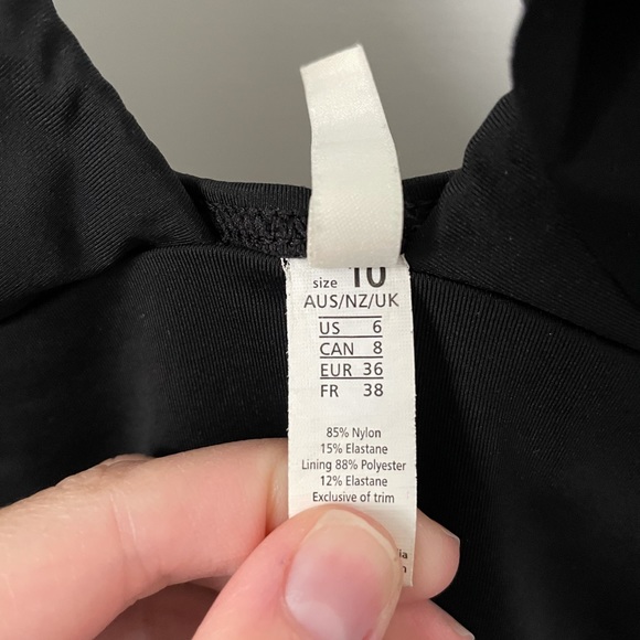 Black Ruffle Swimsuit - Picture 6 of 6